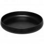 Šķīvis dziļais Maku keramikas melns 20.8cm