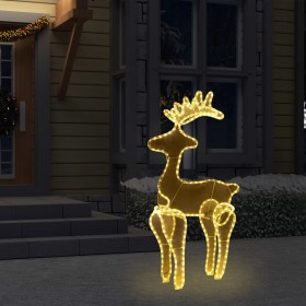 Ziemassvētku dekorācija, ziemeļbriedis, 306 LED, 60x24x89 cm
