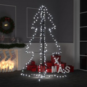 Ziemassvētku koks, 200 LED, telpām, āra teritorijai, 98x150 cm