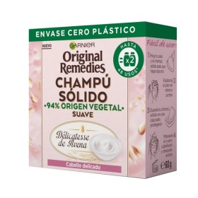 Garnier Original Remedies Champú Sólido Cabello Delicado 60g