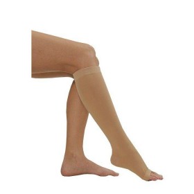 Medilast Compression Short Stocking Strong Toe Beige Size M