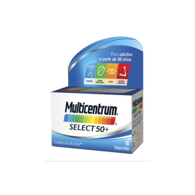 Multicentrum Select 50+90 Tablets