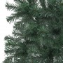 mākslīgā Ziemassvētku egle ar LED un rotājumiem, stūra, 120 cm