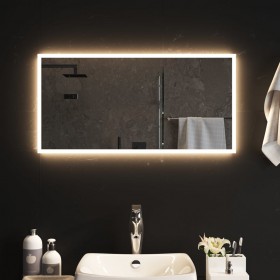 vannasistabas spogulis ar LED, 80x40 cm