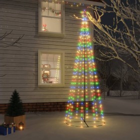 Ziemassvētku egle, 310 krāsainas LED lampiņas, 100x300 cm