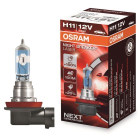 Autospuldze H11 12V 55W PGJ19-2 NBR Laser