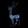 vidaXL Ziemassvētku ziemeļbriežu dekorācijas, 3 gab., akrils, 120 cm