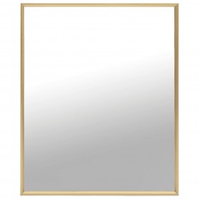 spogulis, 70x50 cm, zelta krāsā