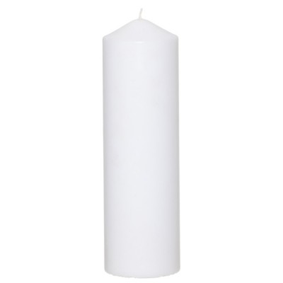 Svece stabs Pillar candle 100 % stearin 7x22cm