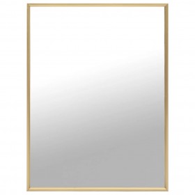 spogulis, 80x60 cm, zelta krāsā