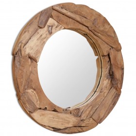 dekoratīvs spogulis, 80 cm, apaļš