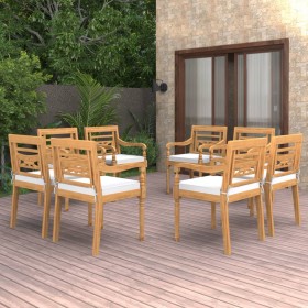 dārza krēsli, 2 gab., ar matračiem, PE rotangpalma, brūni
