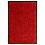 durvju paklājs, mazgājams, sarkans, 40x60 cm