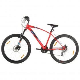 kalnu velosipēds, 21 ātrums, 29'', 48 cm rāmis, sarkans