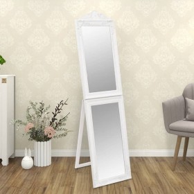 grīdas spogulis, balts, 50x200 cm