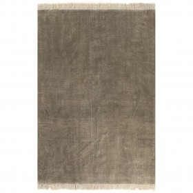 paklājs, kokvilna, 160x230 cm, pelēkbrūns